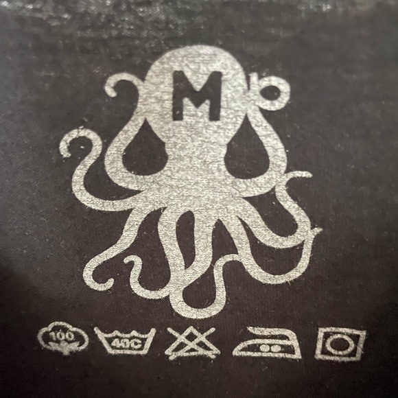 Hi My Name Is Mark Octopus Neon T-shirt/Mark Hoppus Merch Brand - Picture 3 of 3